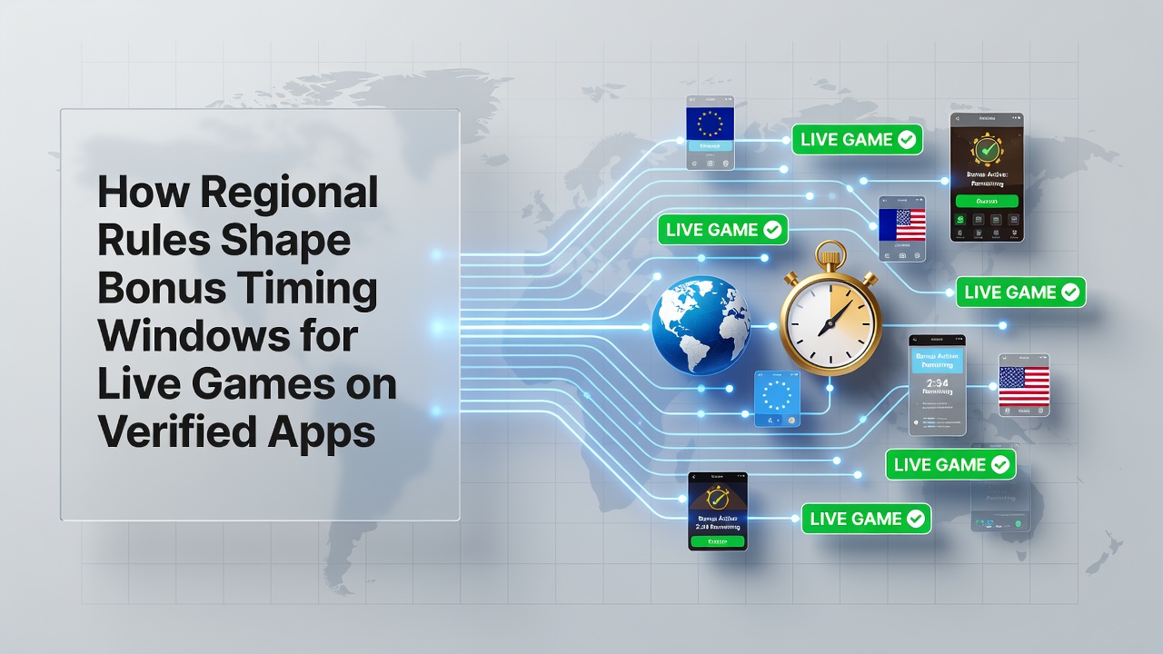 Regionale Regulierungen beeinflussen Bonuszeitfenster in Live-Spiel-Apps