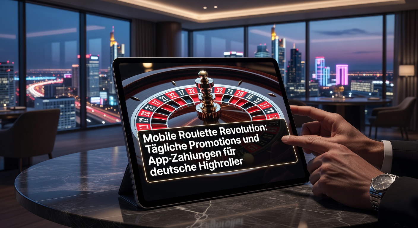 Grafik einer App-Zahlungsoberfläche mit Roulette-Tisch im Hintergrund, Icons für Klarna, PayPal und Sofortüberweisung