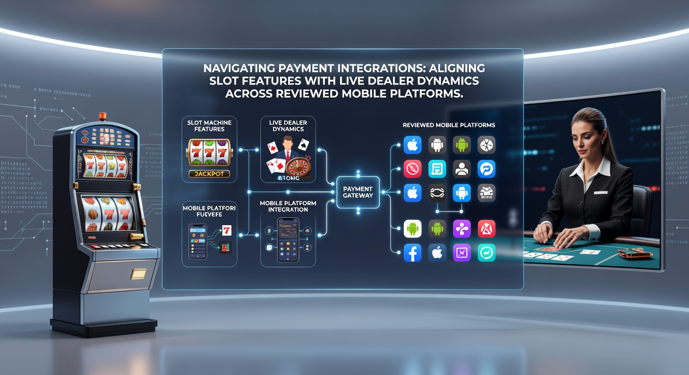 Mobile Plattformen mit integrierten Zahlungssystemen für Slots und Live-Dealer
