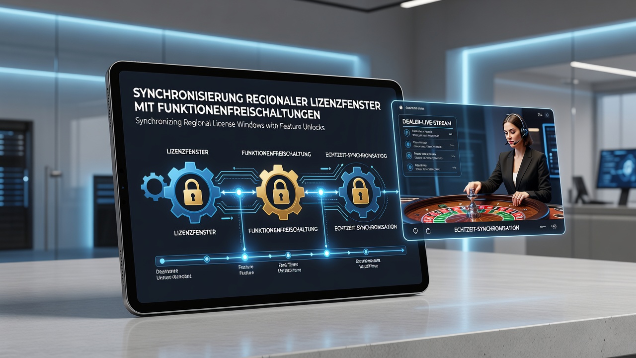 Synchronisation von Lizenzfenstern und mobilen Live-Dealer-Features auf deutschen Plattformen